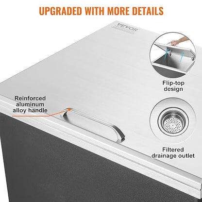 VEVOR Drop in Ice Chest, Commercial Ice Bin - Image 5