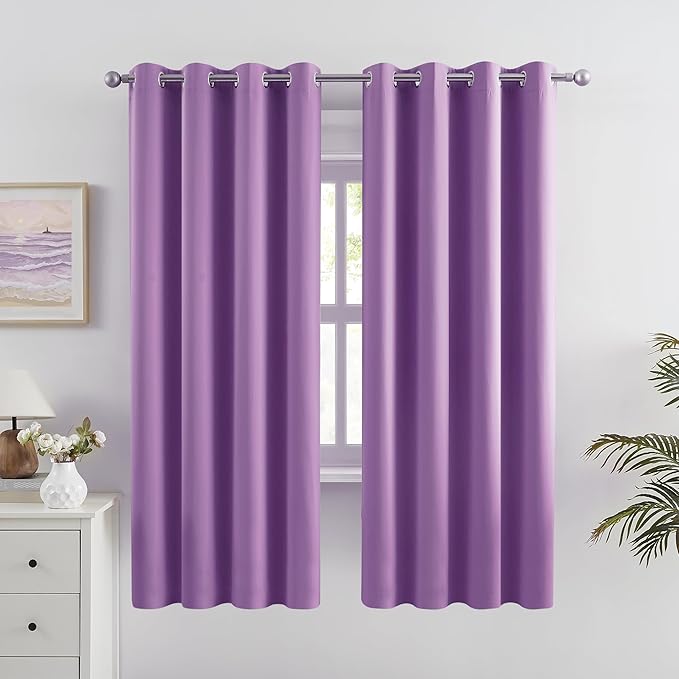 DUALIFE Blackout Solid Curtains by DUALIFE