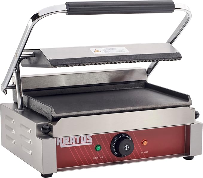 Kratos Commercial Electric Panini Sandwich Grill - Image 3