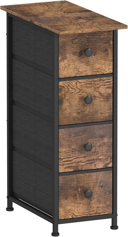 GiftGo Narrow Dresser Vertical Slim Dresser Chest of Drawers Skinny Storage by GiftGoDirect