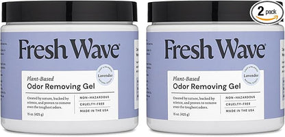Fresh Wave Lavender Odor Removing Gel, 15 oz., Natural Plant-Based Odor by FreshWave