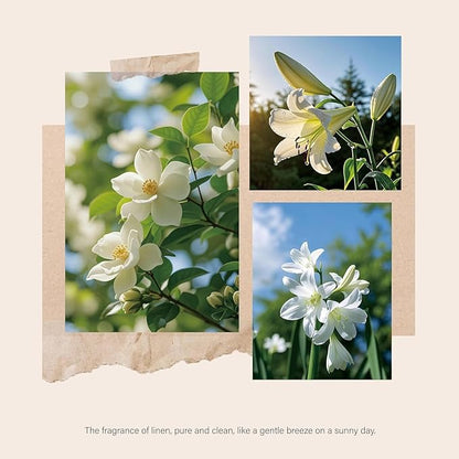 Reed Diffusers Set, 7.10 oz Flower Scented Diffuser - Image 2