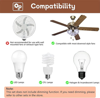 Universal Ceiling Fan Remote Control Kit, Replacement - Image 3