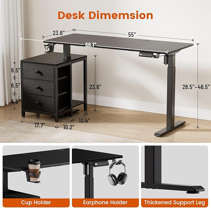 REAHOME Electric Standing Desk - Image 2