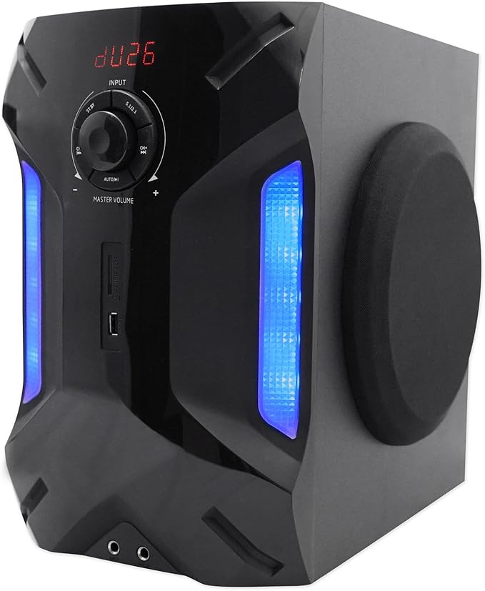 Rockville HTS56 1000W 5.1 Channel Home Theater System, LED Light Effects - Image 6