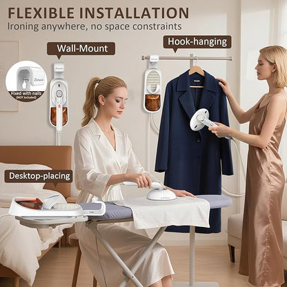 Steamer for Clothes 1500W Clothes Steamer Handheld Garment Steamer Iron - Image 2