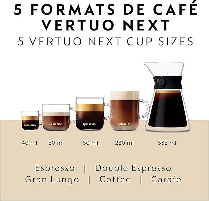 Nespresso Vertuo Next Coffee and Espresso Machine by Breville, 1.1 liters - Image 6