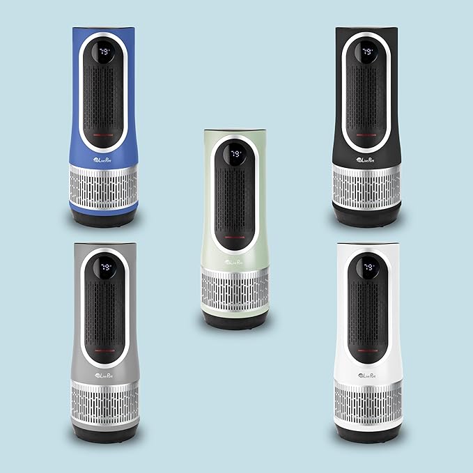 LivePure 3-in-1 LP520 Clean Heat Air Purifier & Electric Heater – Oscillating - Image 8