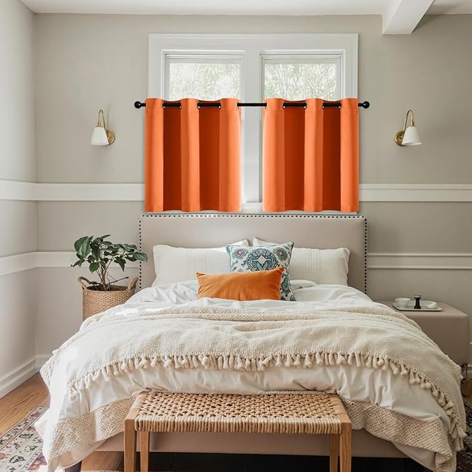 MIULEE Short Fall Curtains for Windows - Image 7