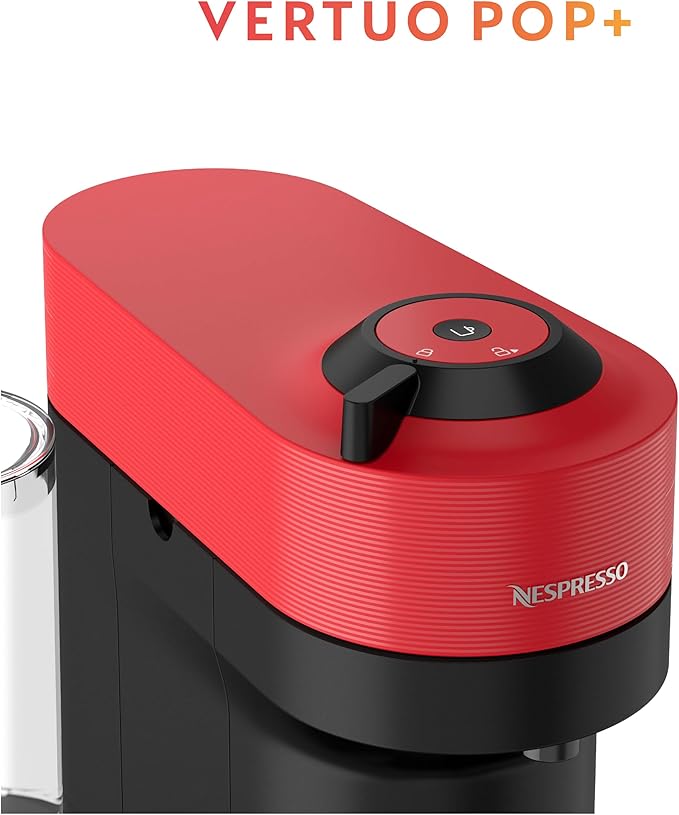 Nespresso Vertuo Pop+ Coffee and Espresso Maker by Breville, Spicy Red - Image 5
