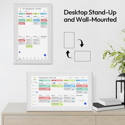BOCT 15.6'' Digital Calendar Wall - Image 7
