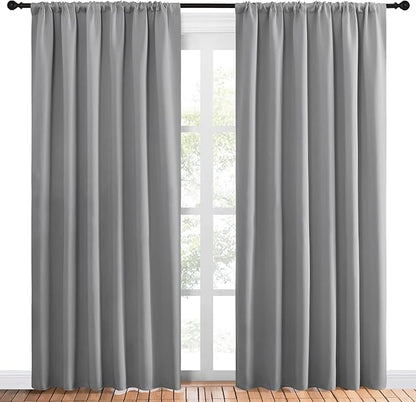 NICETOWN Blackout Curtain Panels 84 inches Long - Image 2