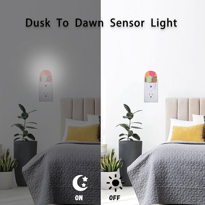 Axxitude Vintage Blooming Night Lights Plug into Wall - Image 5