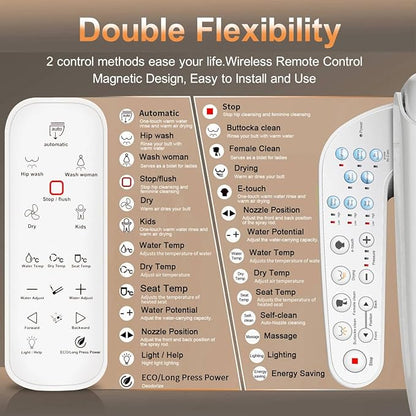 KERDE P30B Bidet Toilet Seat - Image 4