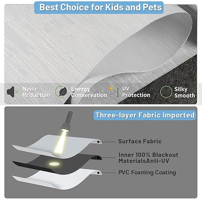 Motorized Blinds with Remote, Automatic Shades Work with Alexa/Google/Apple Home - Image 3
