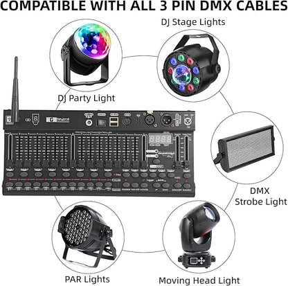 Ygybeyond Wireless DMX 384Controller, 384-channel, Controller, Dmx-384 - Image 2