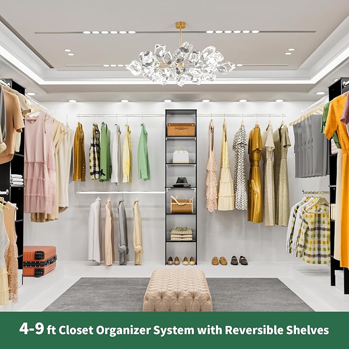 Closet System, Wood Tower Closet Storage - Image 3