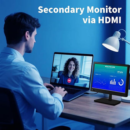 12.5 inch Security Monitor, Small Monitor - Image 5