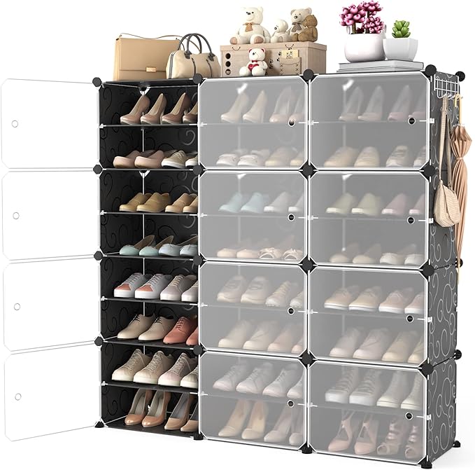 Portable Shoe Rack Organizer by WEXCISEforTidyingHouse