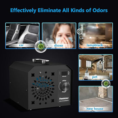 Powerscale Commercial Ozone Generator 150, 000mg/h O3 Intelligent Control - Image 7