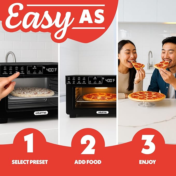 Gourmia Toaster Oven Digital Air Fryer - Image 10