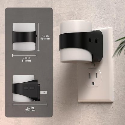 L LOHAS LED Colored Night Lights Plug into Wall, 3 Brightness Level, 1W Low - Image 7