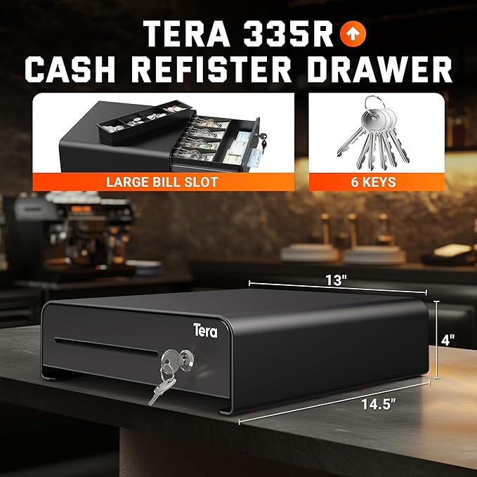Tera Cash Register Drawer 13": for Point of Sale System - Image 2