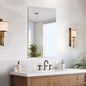 CILIBER Frameless Mirror, 20x36 Inch Bathroom Mirrors by CILIBER