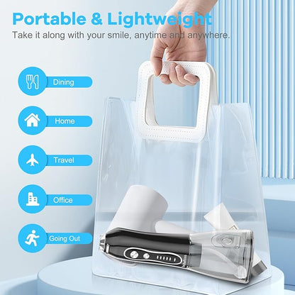 H2ofloss Water Dental Flosser Teeth Pick -Portable Oral Irrigator - Image 6