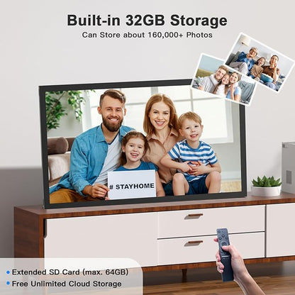 Large Digital Picture Frame 21.5 inch WiFi-Photo-Frame - Image 5