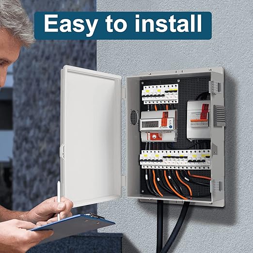 Namunanee Outdoor Electrical Junction Box, ABS Water Resistant Enclosure - Image 3