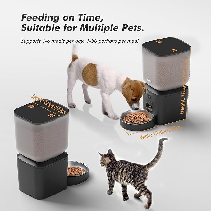 Automatic Dog Feeder - 8L/34 Cups Large Capacity Automatic Cat Food Dispenser - Image 3