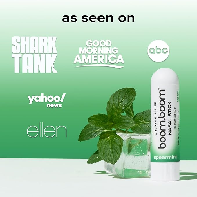 BoomBoom Nasal Stick | Vapor Flow Technology | Cool Refreshing Sensation | - Image 5
