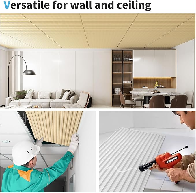 Art3d 6-Pack Slat Design 3D Wall Panels - Image 5