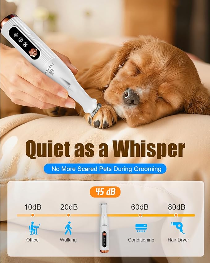 Dog Paw Trimmer for Precision Shaver, Cordless Small Pet Paw Grooming Trimmer - Image 5