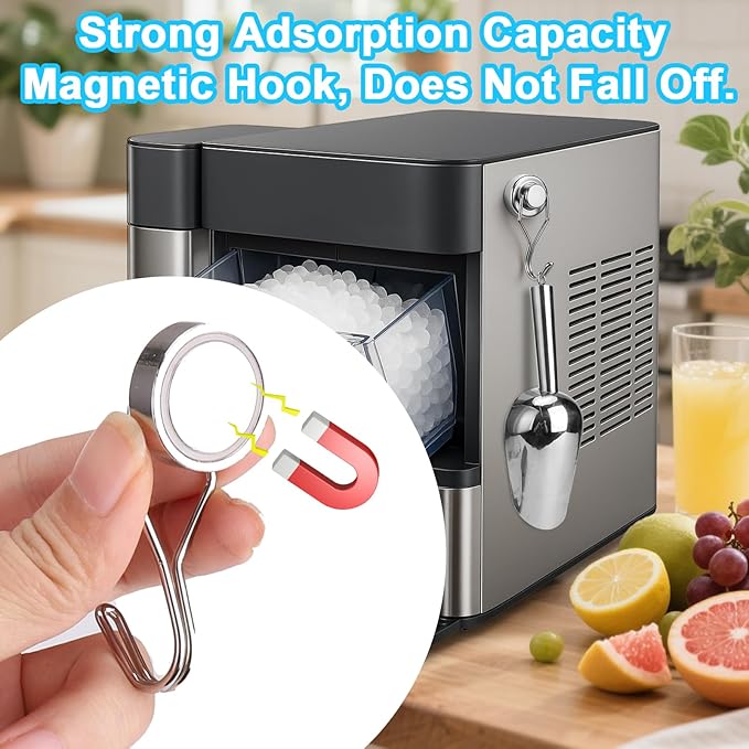 Stainless Steel Ice Scoop for Freezer - Image 4