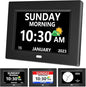 MRCHYDZ 7 Inch Clock with Day and Date by MRCHYDZ