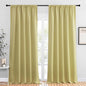 NICETOWN Blackout Curtains for Living Curtains, Paler Yellow, 2 Panels by NICETOWN
