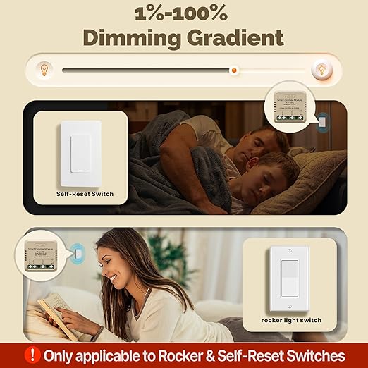 MOES WiFi Smart Relay Dimmable, Dimmer Work - Image 3