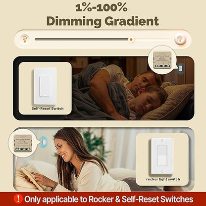 MOES WiFi Smart Relay Dimmable, Dimmer Work - Image 3