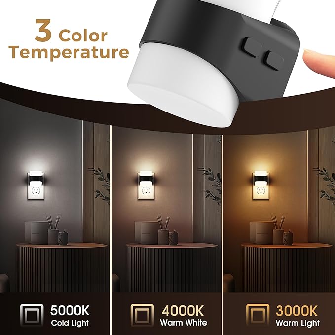 L LOHAS LED Night Lights Plug into Wall - Image 3