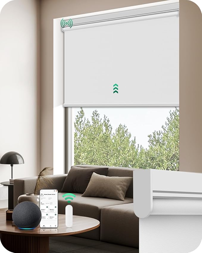 Allesin Motorized Roller Blinds by AllesinSmartHomeCenter