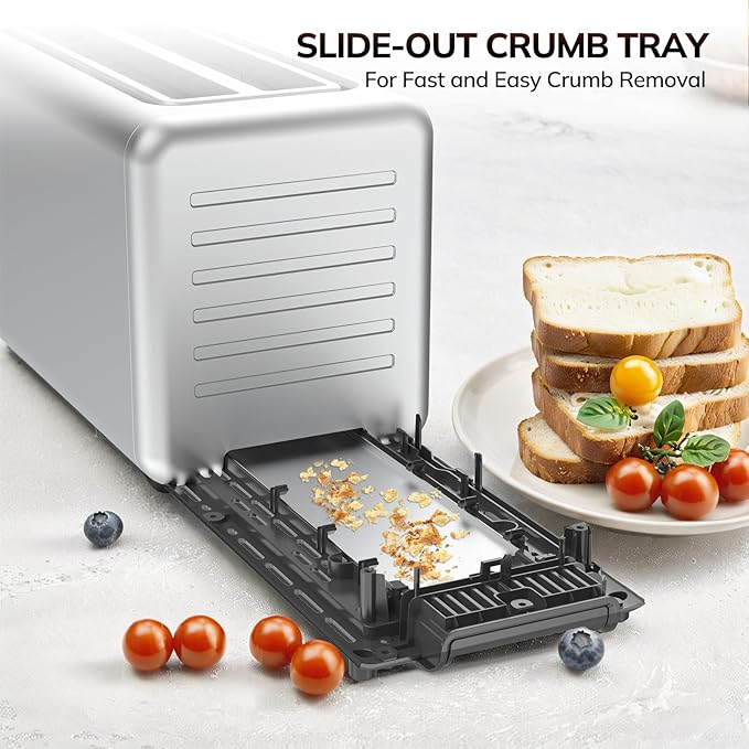 Keenstone Toaster 4 Slice, Digital Smart Toaster - Image 6