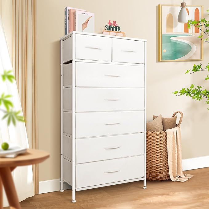 Mifuro Tall Dresser for Bedroom, Vertical Storage Organizer Tower - Image 2