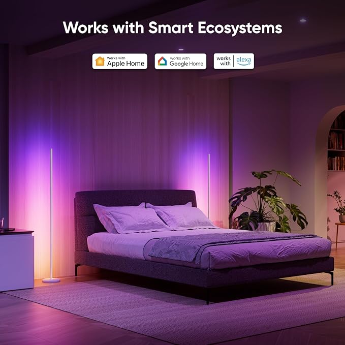 Nanoleaf Matter Smart Floor Lamp, LED Standing Lamps Work - Image 5