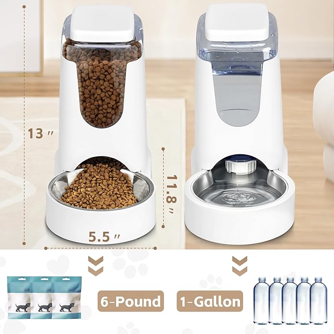 Automatic Cat Feeder and Water Dispenser - Image 2