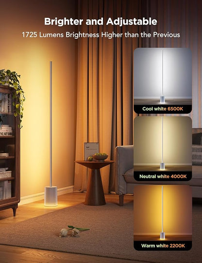 Govee Floor Lamp 2, Warm Cool White LED, Compatible - Image 5