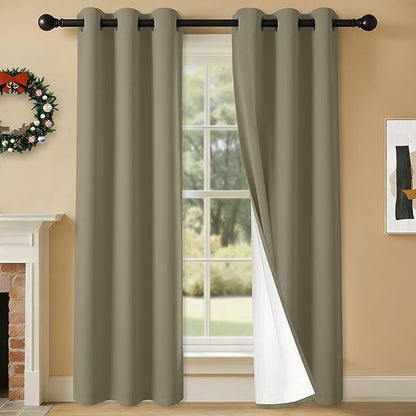 100% Blackout Curtains 72 Inch Length by Unknown