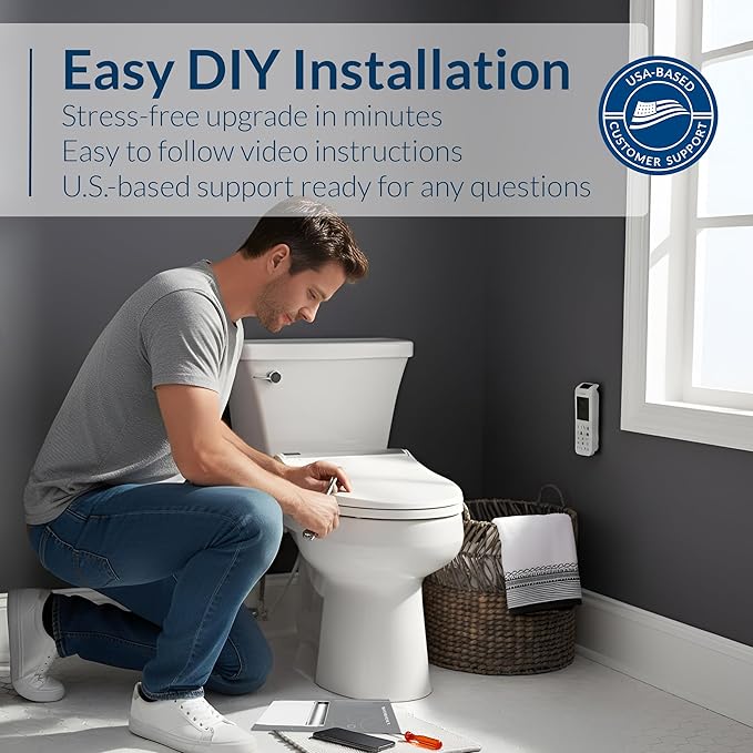 Bio Bidet BB2000 Electric Bidet Toilet Seat, Warm Water - Image 6