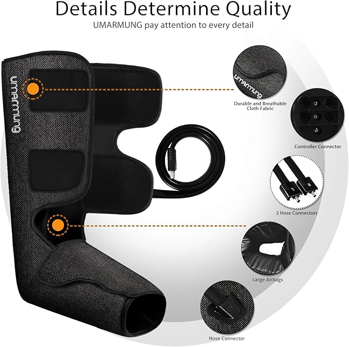 UMARMUNG Air Compression Leg Massager - Image 8